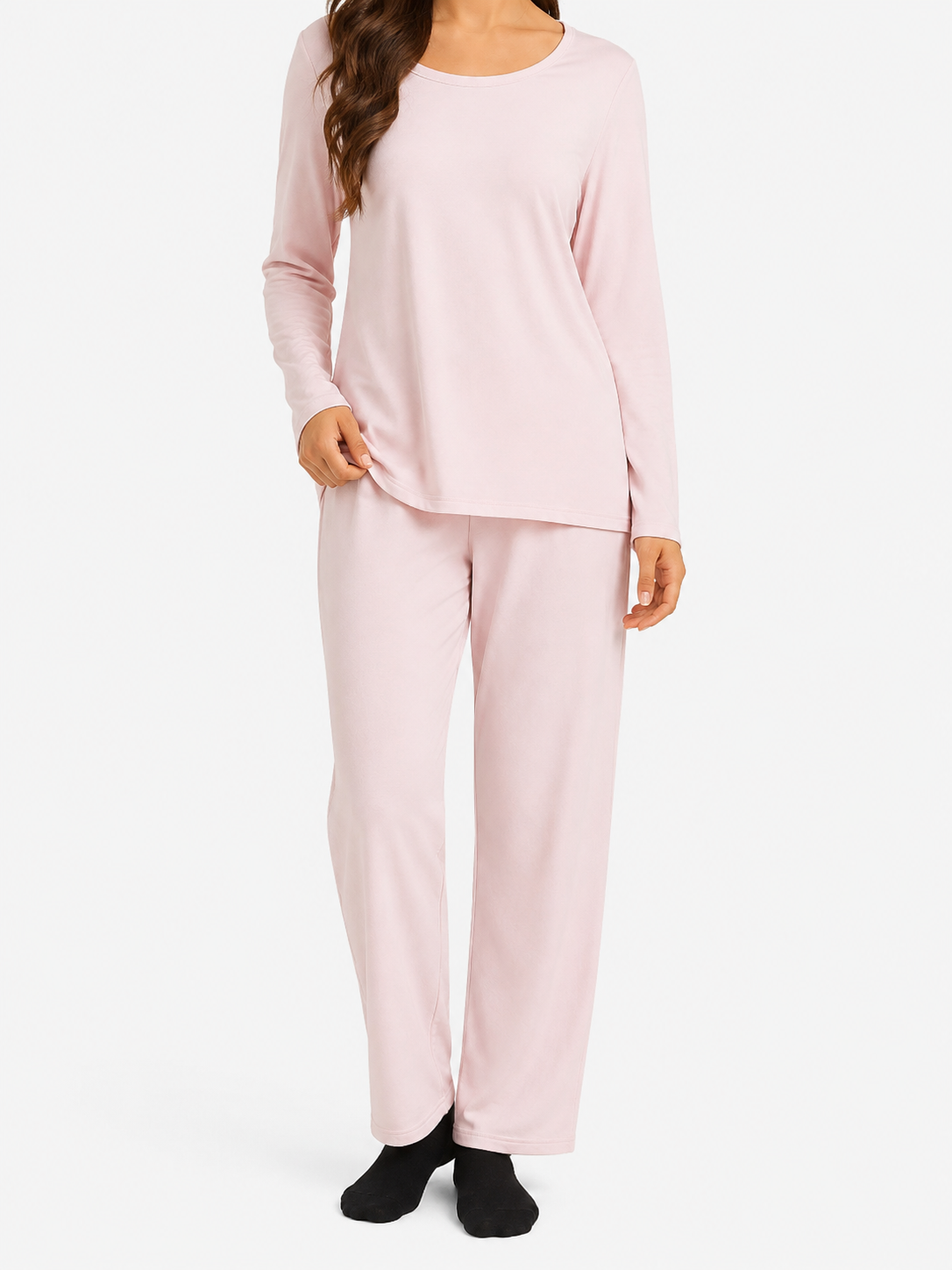 Soft Pink Winter PJ Set
