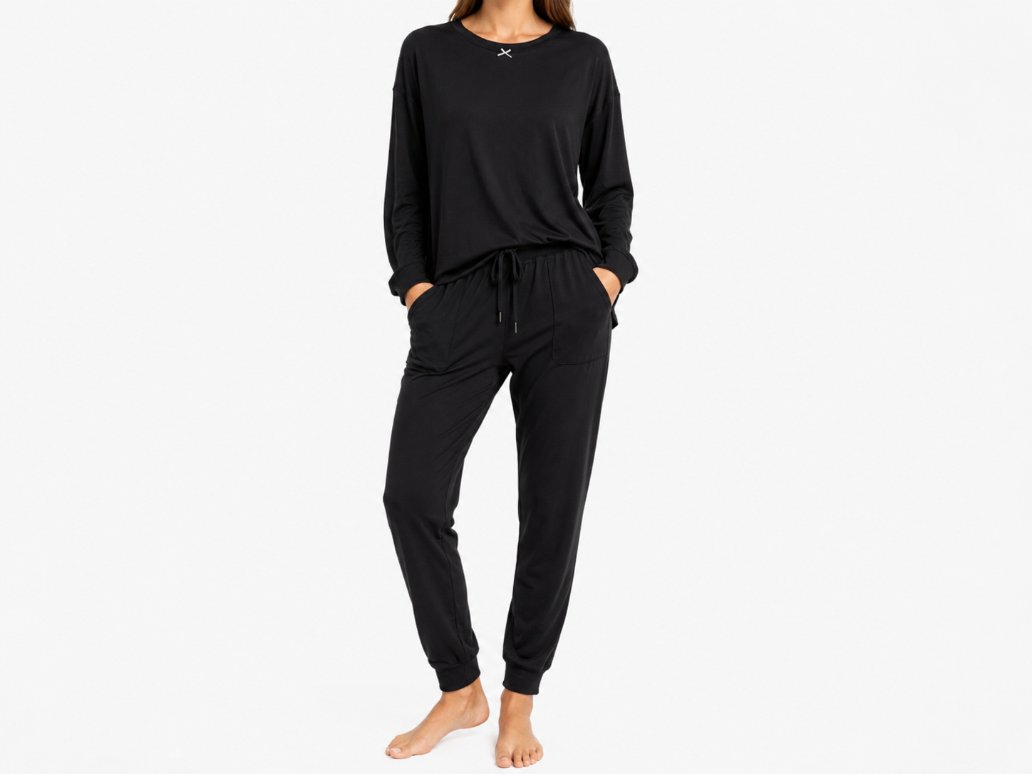 Black Winter PJ Set