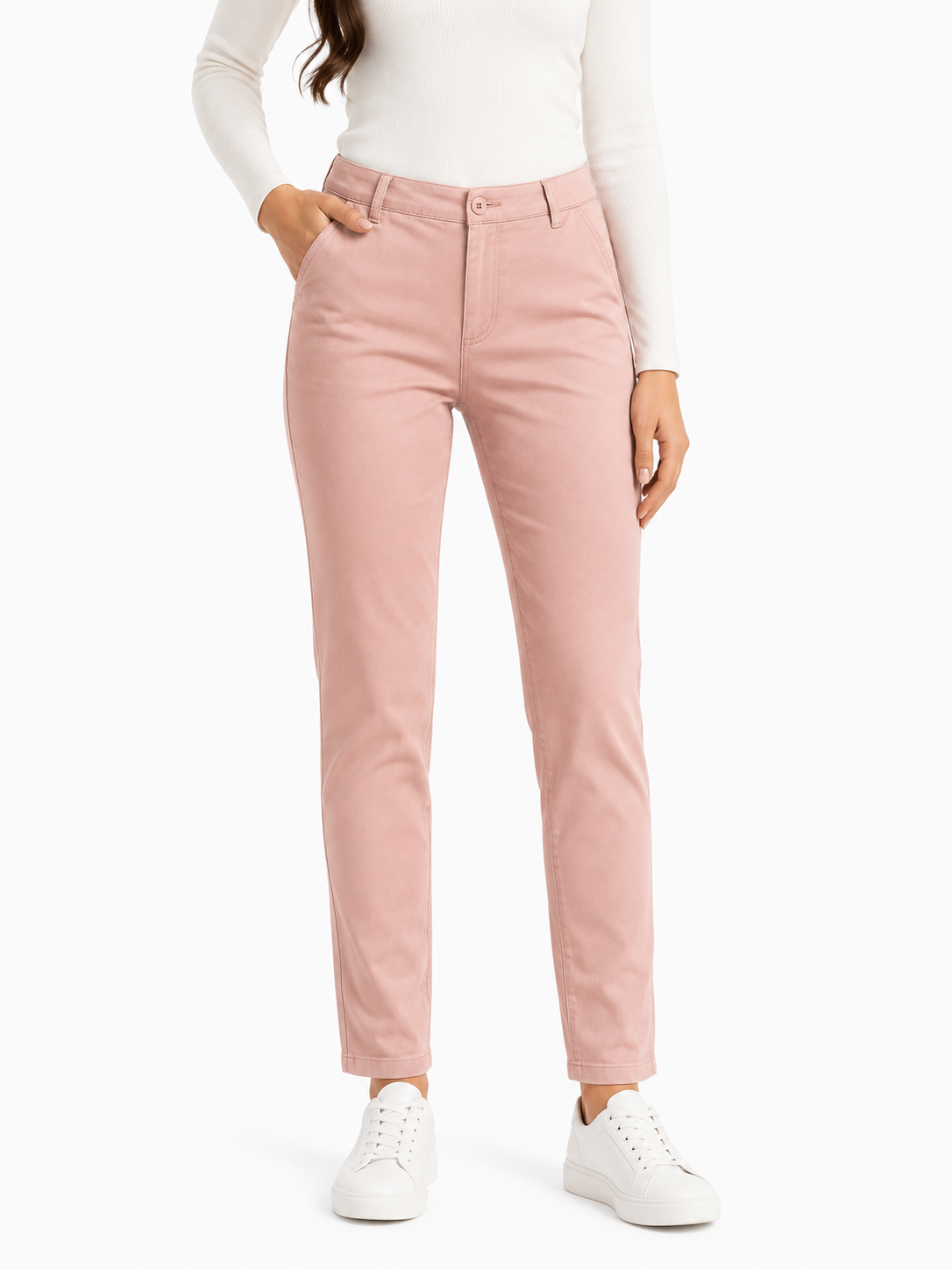 Light Pink Chino Pants