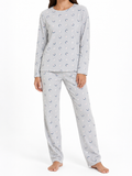 Light Grey Winter PJ Set