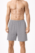 Black & White Striped Sleep Shorts