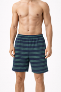 Green & Blue Striped Sleep Short