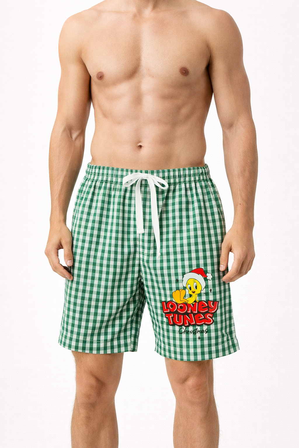 Green Cartoon Sleep Short