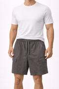 Charcoal Cargo Short