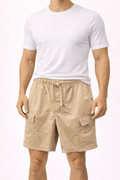 Dark Beige Cargo Short