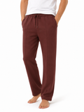 Men's Maroon scuba pants