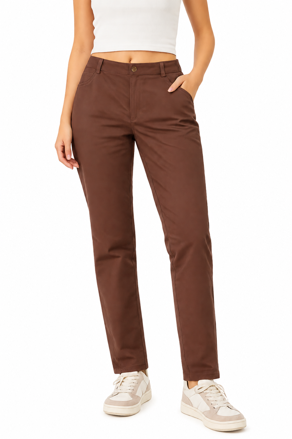 Brown Chino Pants