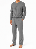 Men's grey pj set