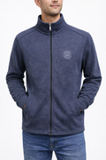Blue Fleece Zip-Up Jacket