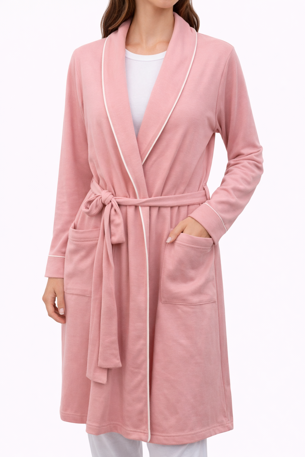 Pink Winter Dressing Gown