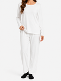 Soft White Winter PJ Set