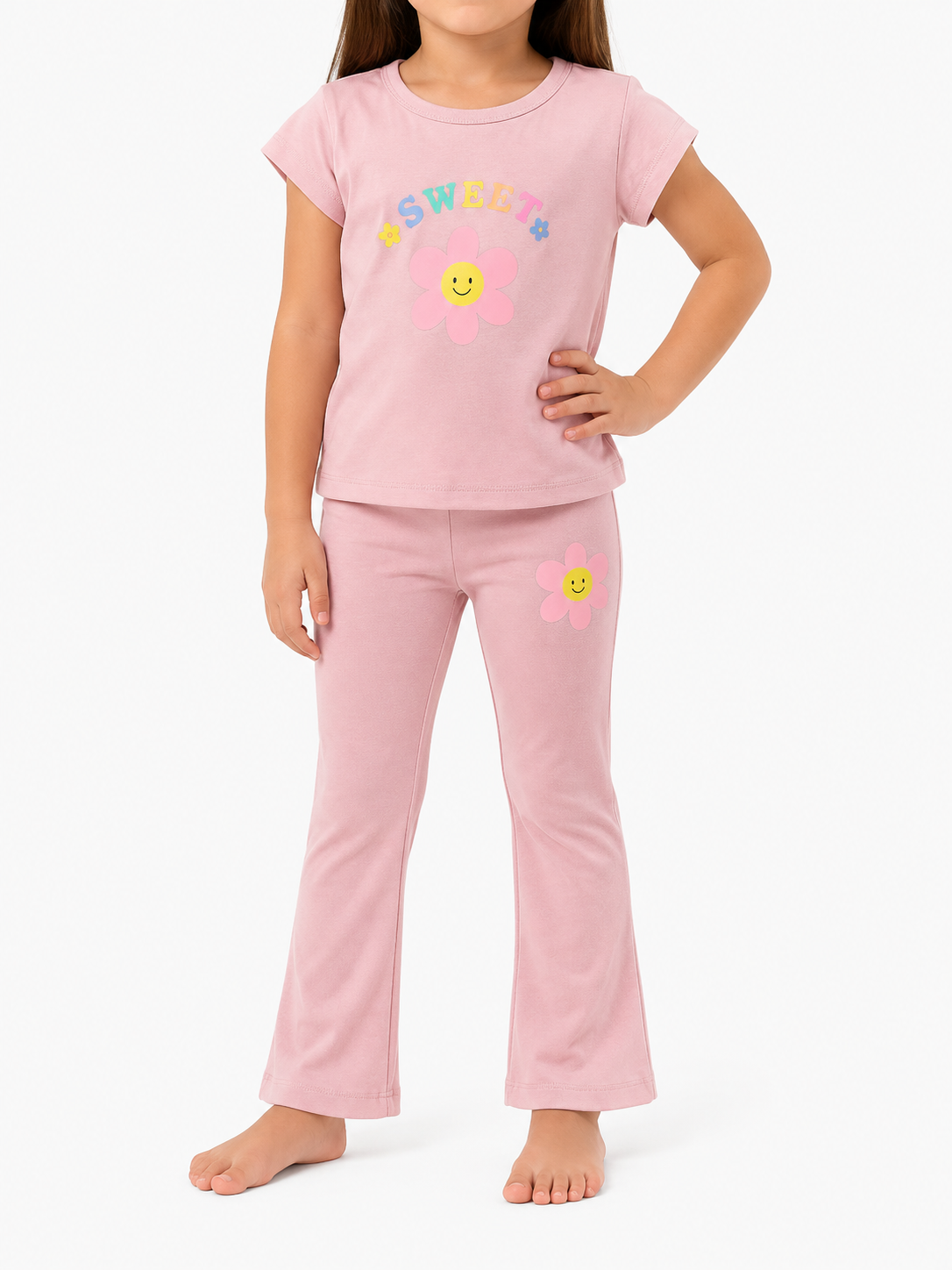 Girls light purple playset outfit