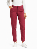 Burgundy Chino Pants