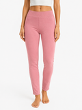 Dusty Pink High-Waist Leggings