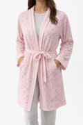 Pink Muslin Dressing Gown