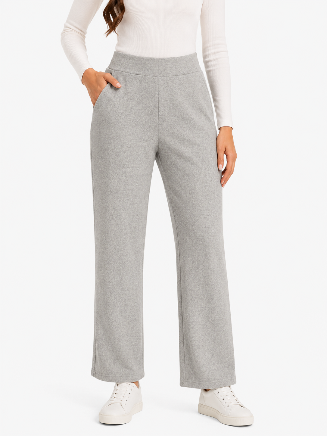 Grey Flared Jogger