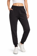 Black Thick Workout Pants