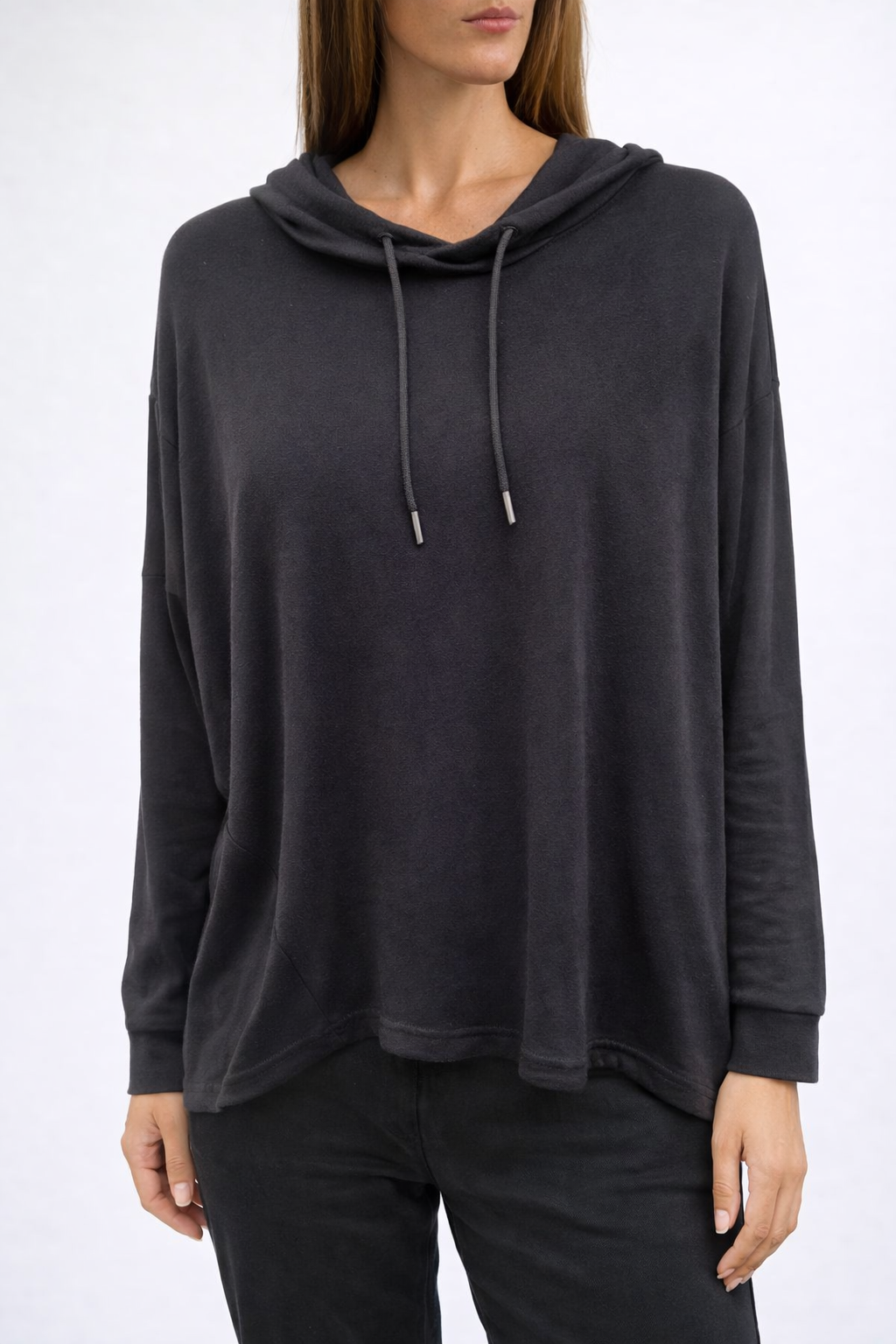 Hooded Long-Sleeve Top