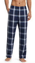 Blue Checkered Men's PJ Pants