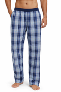 Blue Checkered Men's PJ Pants