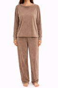 Brown Winter PJ Set
