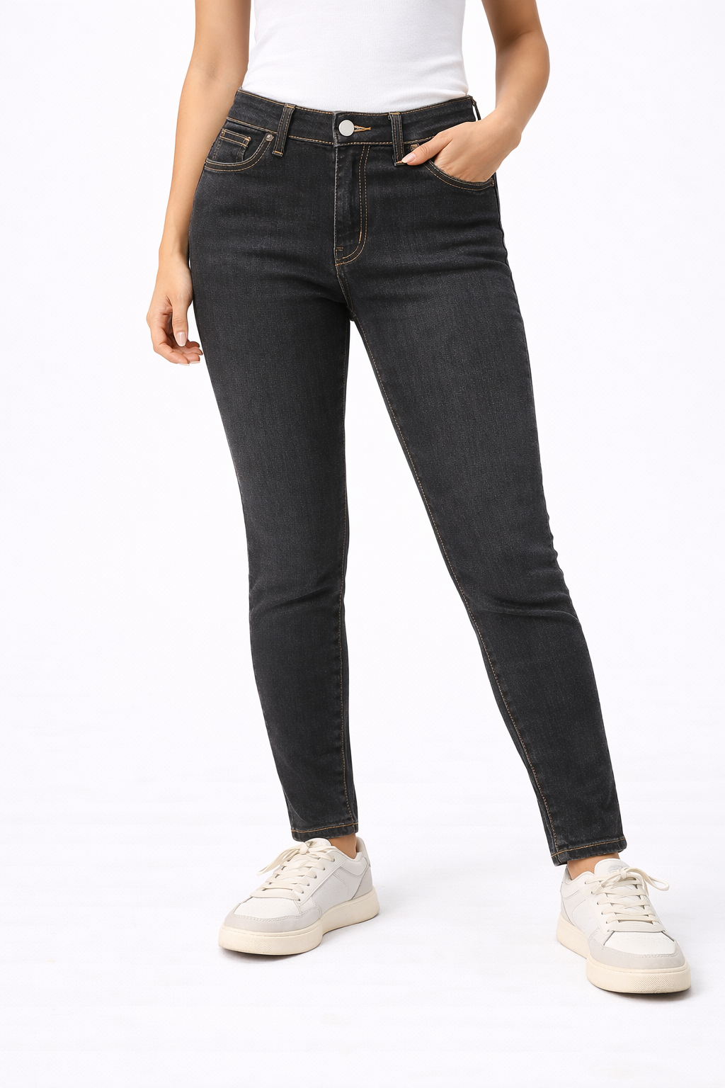 Dark Wash Skinny Jeans