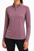 Dusty Mauve Long Sleeve Track Top