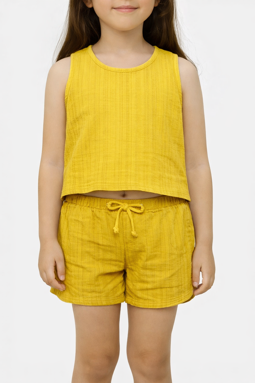 Girls Yellow Summer Set