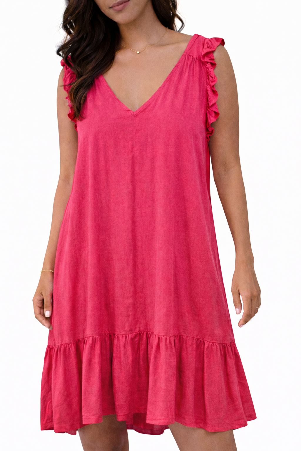 Berry Pink Summer Dress
