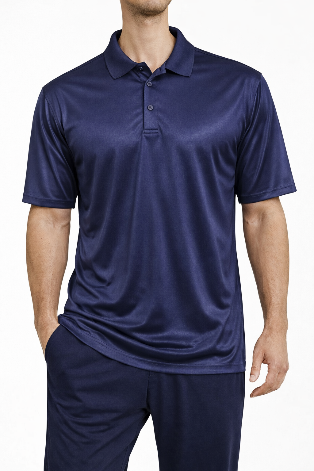 Navy Blue Polo T-Shirt