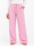 Pink Muslin Winter PJ Pants