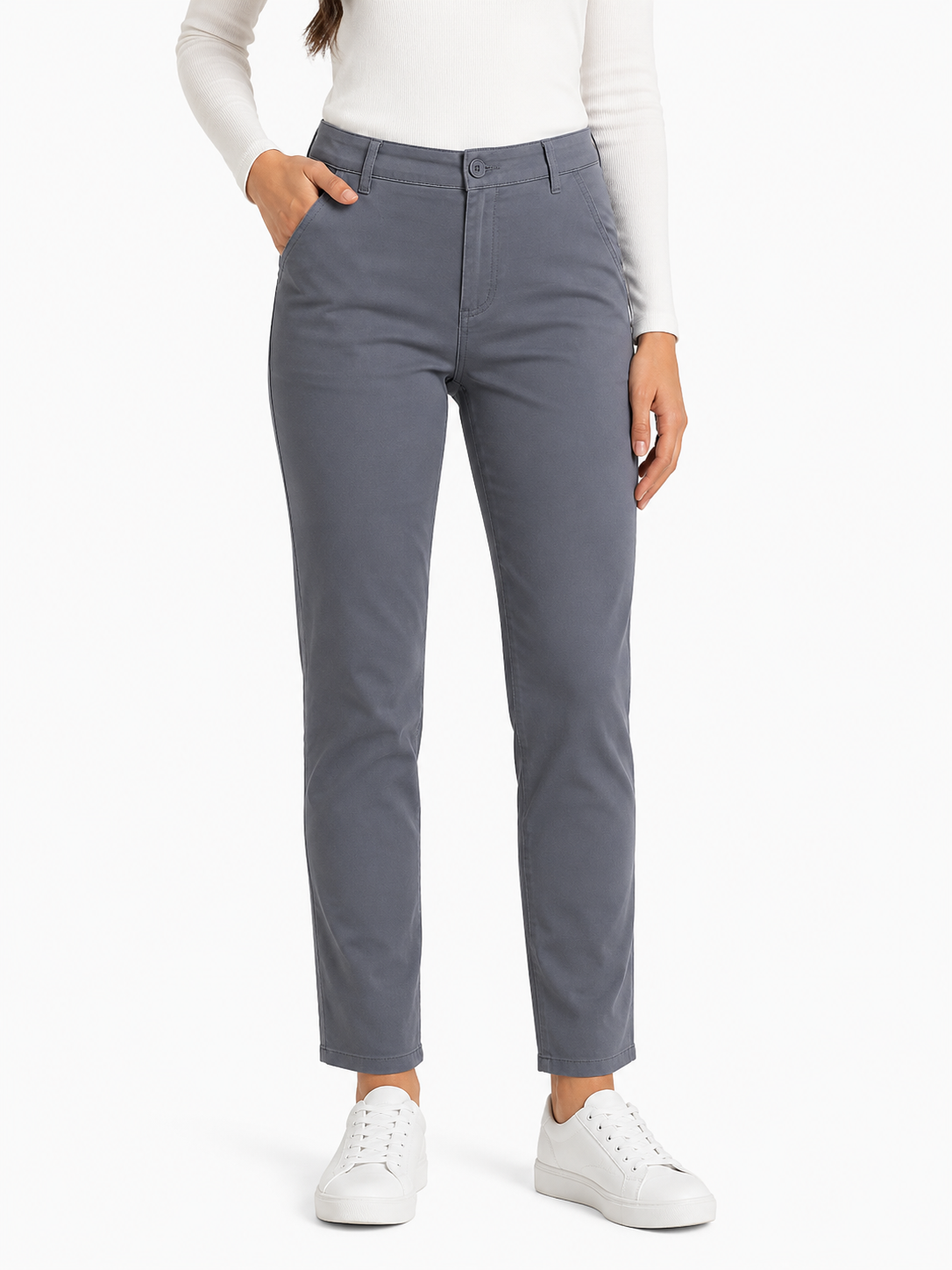 Blue Chino Pants