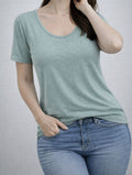 Sage Green Casual Top