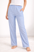 Light Blue Stripe Pajama Pants