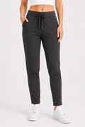 Black Tapered Joggers