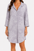 Grey and White Sleep Shirt