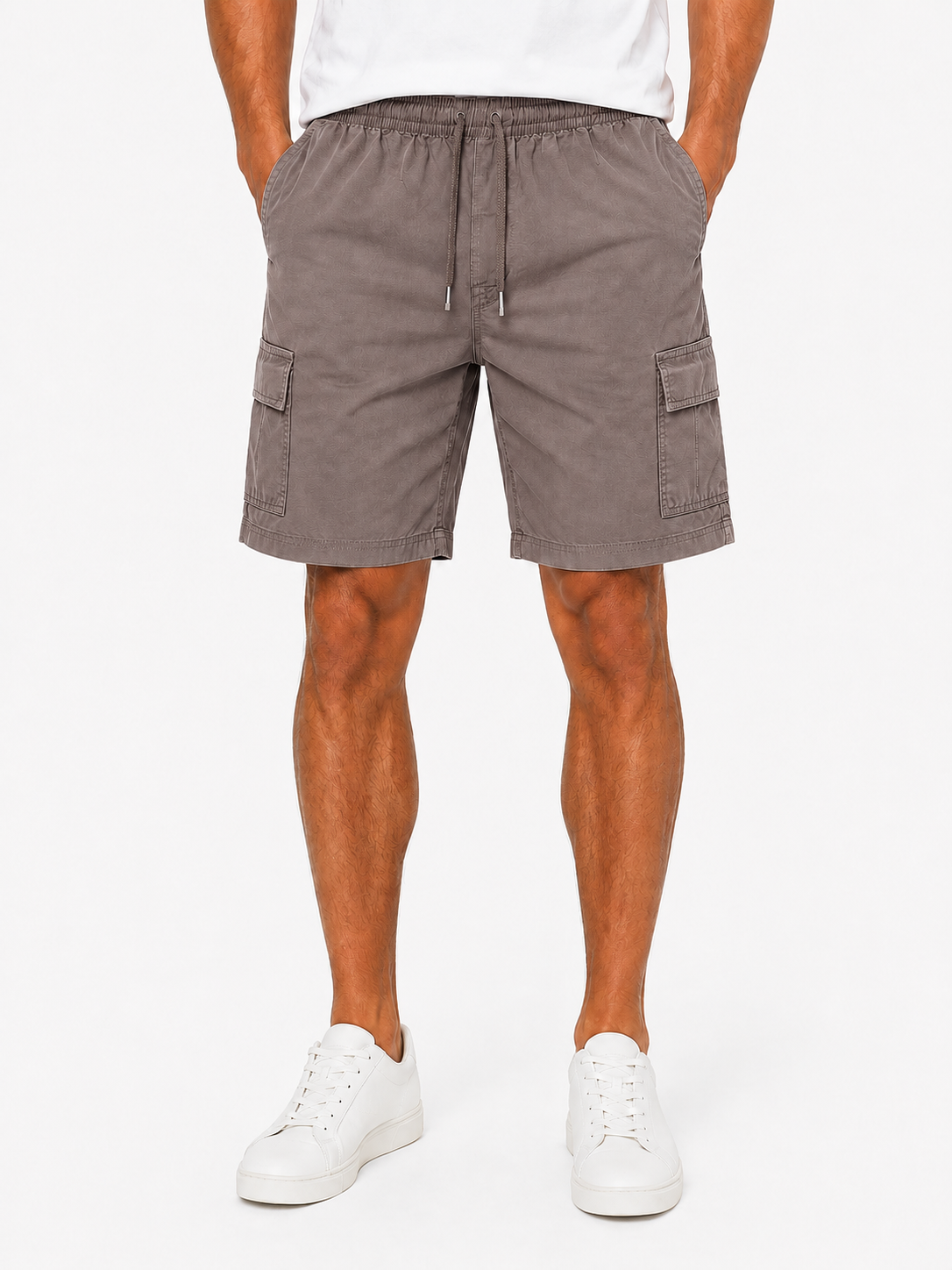 Grey Cargo Short