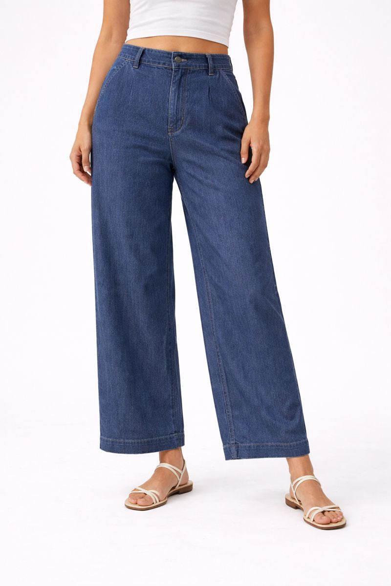 Soft Wash Denim Pants